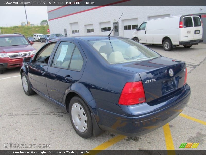 Indigo Blue / Beige 2002 Volkswagen Jetta GLS 1.8T Sedan