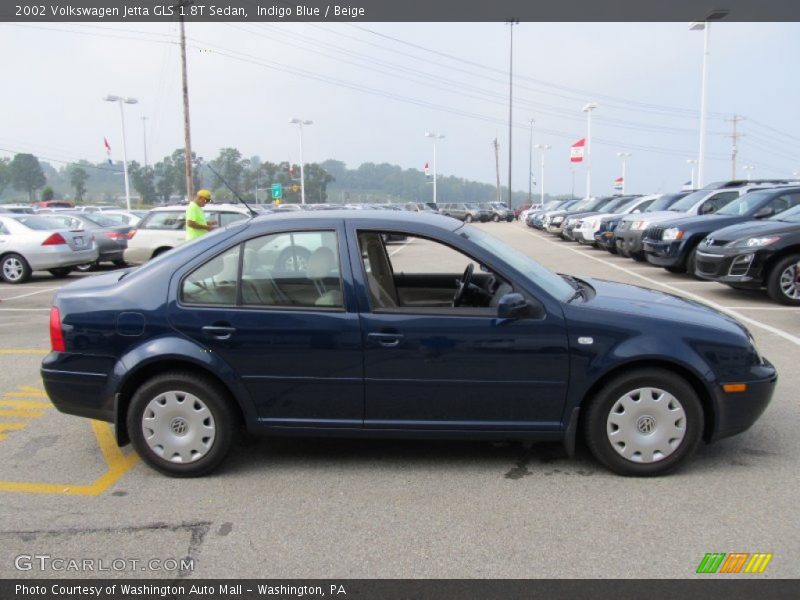 Indigo Blue / Beige 2002 Volkswagen Jetta GLS 1.8T Sedan