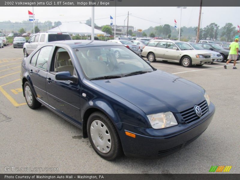 Indigo Blue / Beige 2002 Volkswagen Jetta GLS 1.8T Sedan