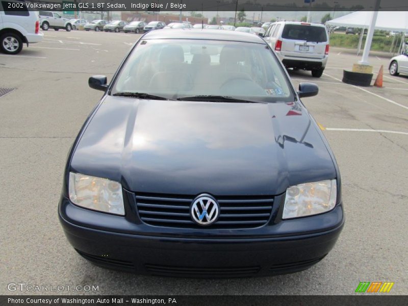 Indigo Blue / Beige 2002 Volkswagen Jetta GLS 1.8T Sedan