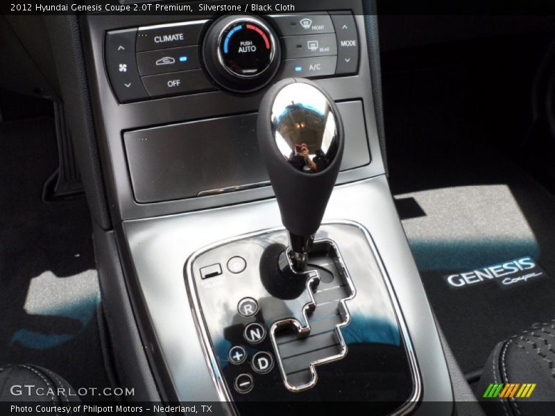  2012 Genesis Coupe 2.0T Premium 5 Speed Shiftronic Automatic Shifter