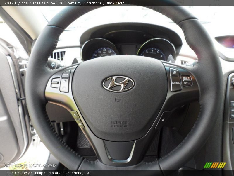  2012 Genesis Coupe 2.0T Premium Steering Wheel