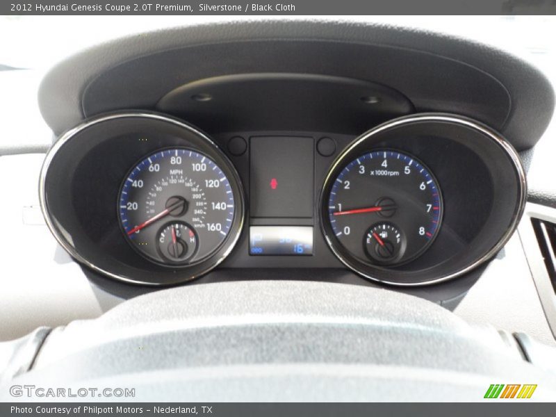  2012 Genesis Coupe 2.0T Premium 2.0T Premium Gauges
