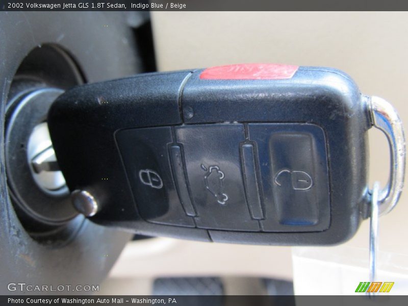 Indigo Blue / Beige 2002 Volkswagen Jetta GLS 1.8T Sedan