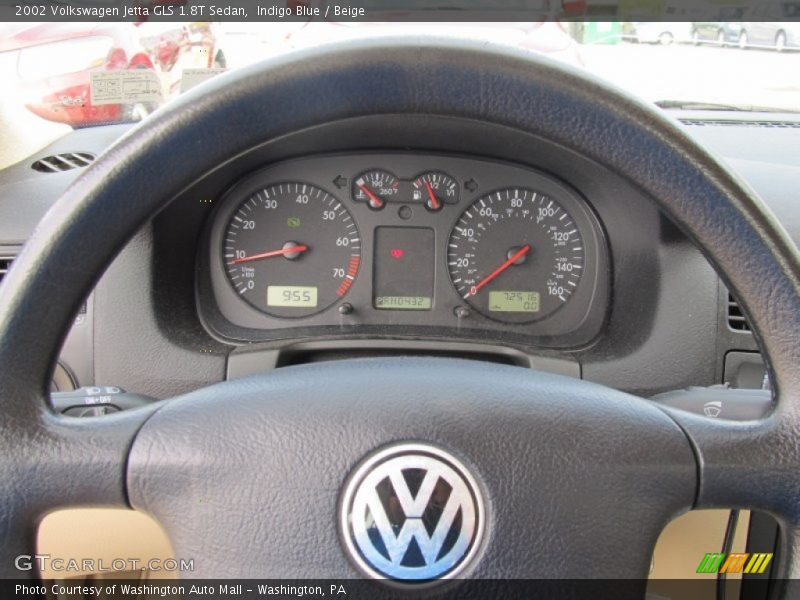 Indigo Blue / Beige 2002 Volkswagen Jetta GLS 1.8T Sedan