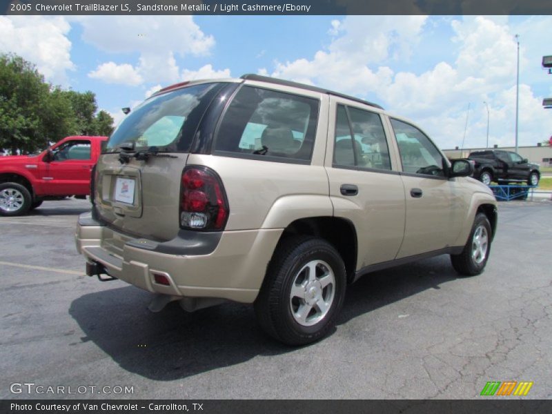 Sandstone Metallic / Light Cashmere/Ebony 2005 Chevrolet TrailBlazer LS
