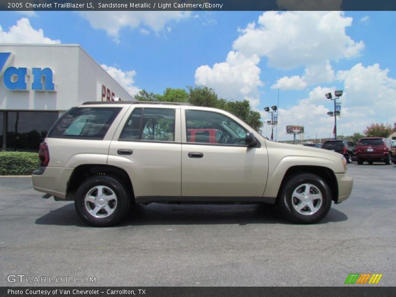 Sandstone Metallic / Light Cashmere/Ebony 2005 Chevrolet TrailBlazer LS