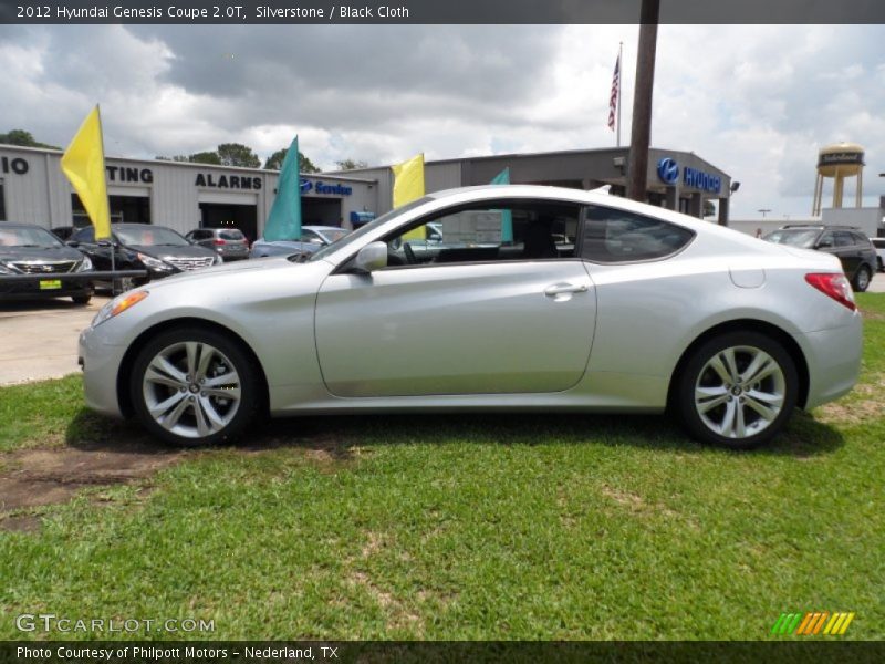 Silverstone / Black Cloth 2012 Hyundai Genesis Coupe 2.0T
