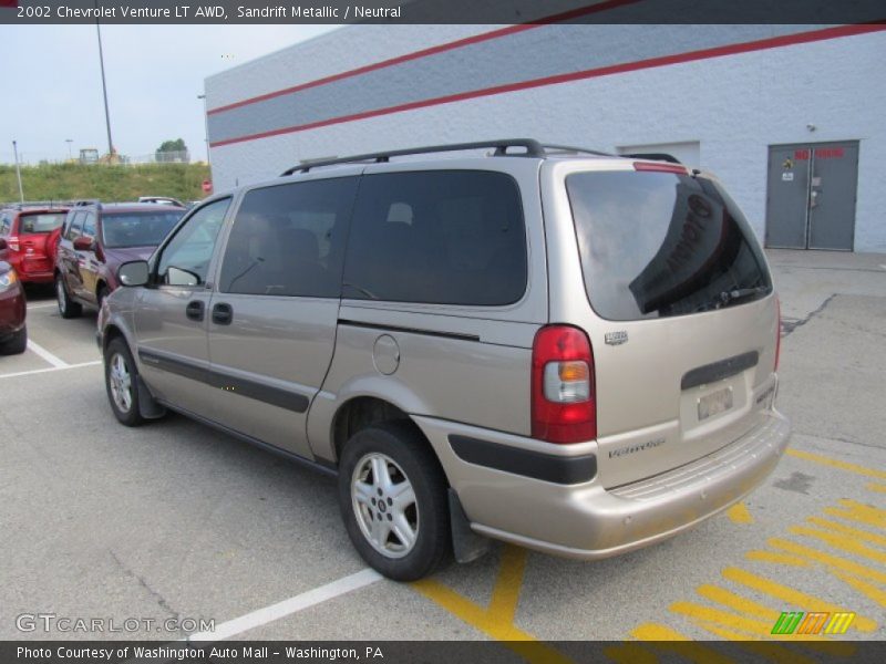 Sandrift Metallic / Neutral 2002 Chevrolet Venture LT AWD