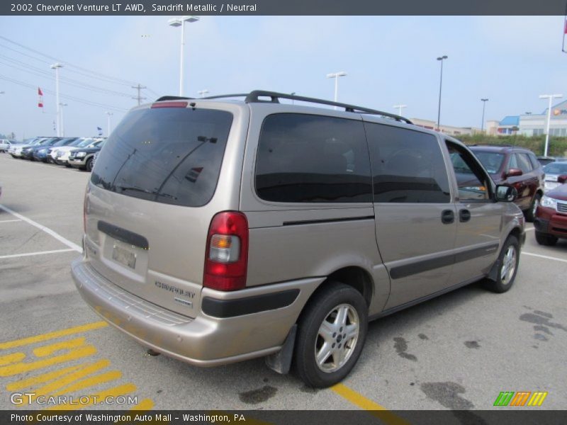 Sandrift Metallic / Neutral 2002 Chevrolet Venture LT AWD