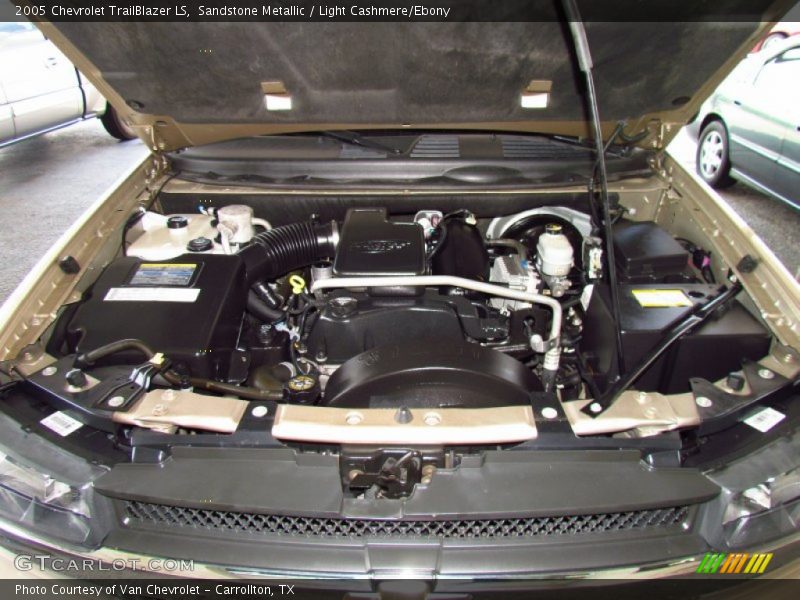 Sandstone Metallic / Light Cashmere/Ebony 2005 Chevrolet TrailBlazer LS