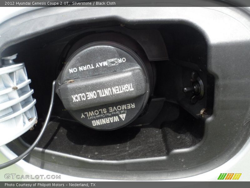 Silverstone / Black Cloth 2012 Hyundai Genesis Coupe 2.0T