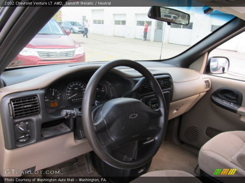 Sandrift Metallic / Neutral 2002 Chevrolet Venture LT AWD