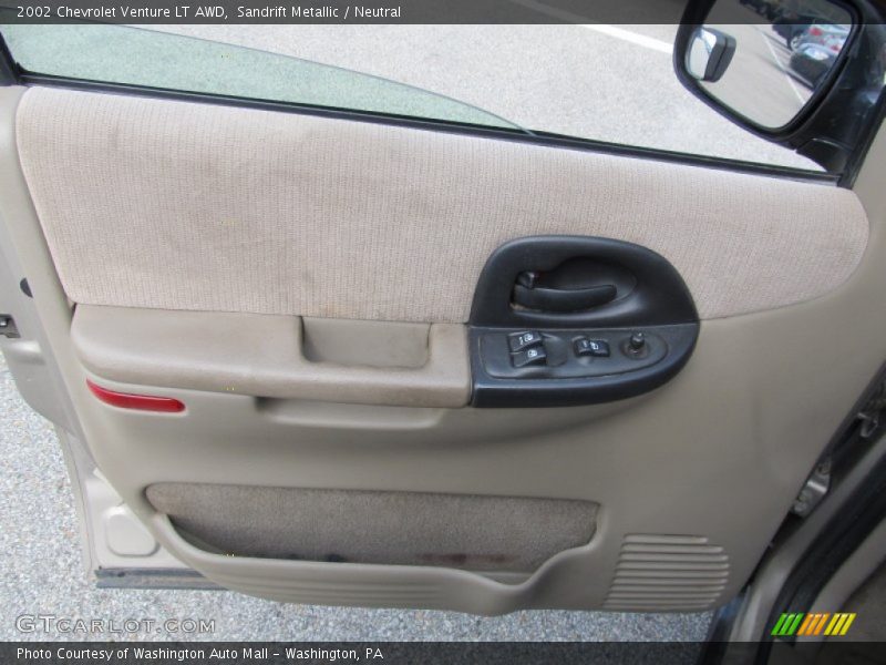 Sandrift Metallic / Neutral 2002 Chevrolet Venture LT AWD