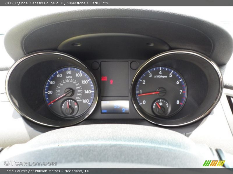  2012 Genesis Coupe 2.0T 2.0T Gauges