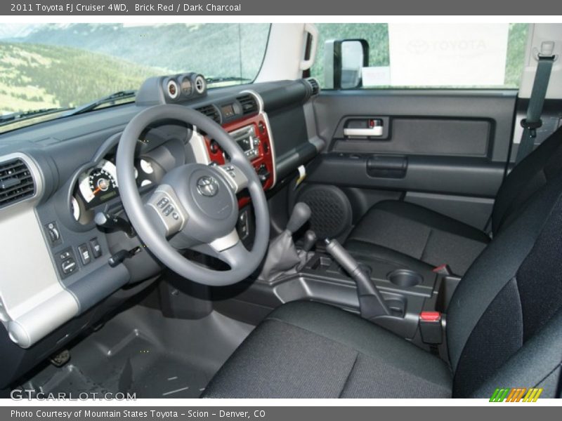 Brick Red / Dark Charcoal 2011 Toyota FJ Cruiser 4WD