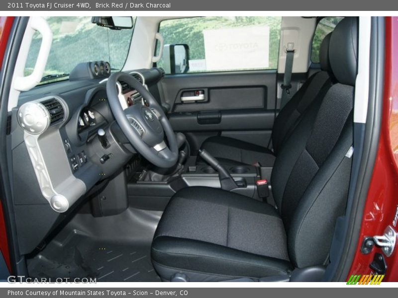Brick Red / Dark Charcoal 2011 Toyota FJ Cruiser 4WD