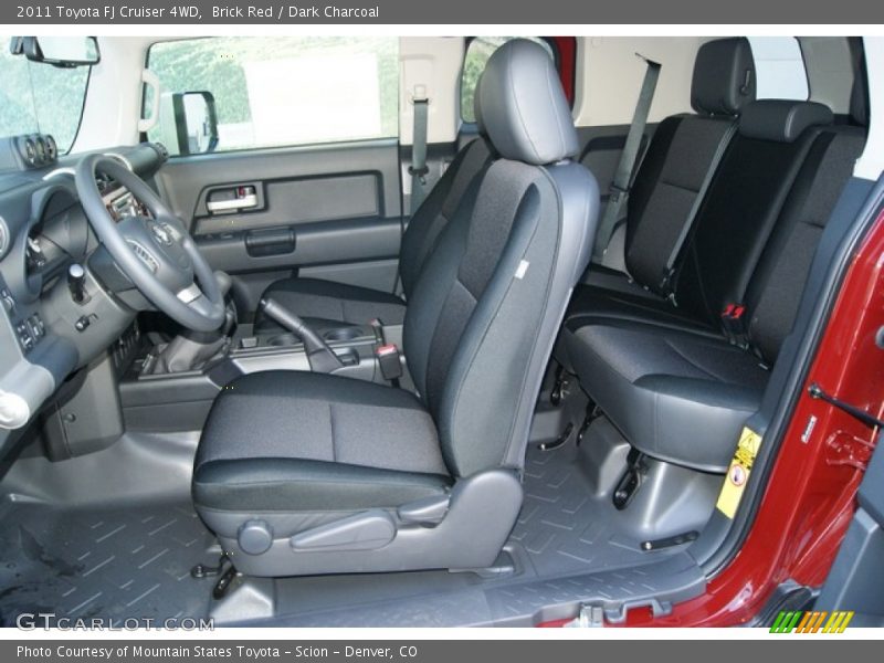 Brick Red / Dark Charcoal 2011 Toyota FJ Cruiser 4WD