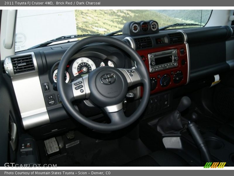 Brick Red / Dark Charcoal 2011 Toyota FJ Cruiser 4WD