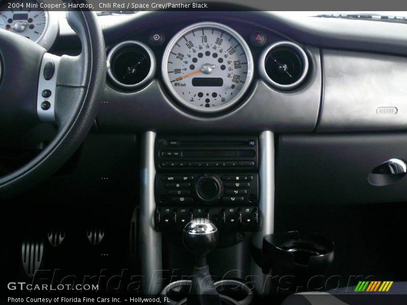 Chili Red / Space Grey/Panther Black 2004 Mini Cooper S Hardtop