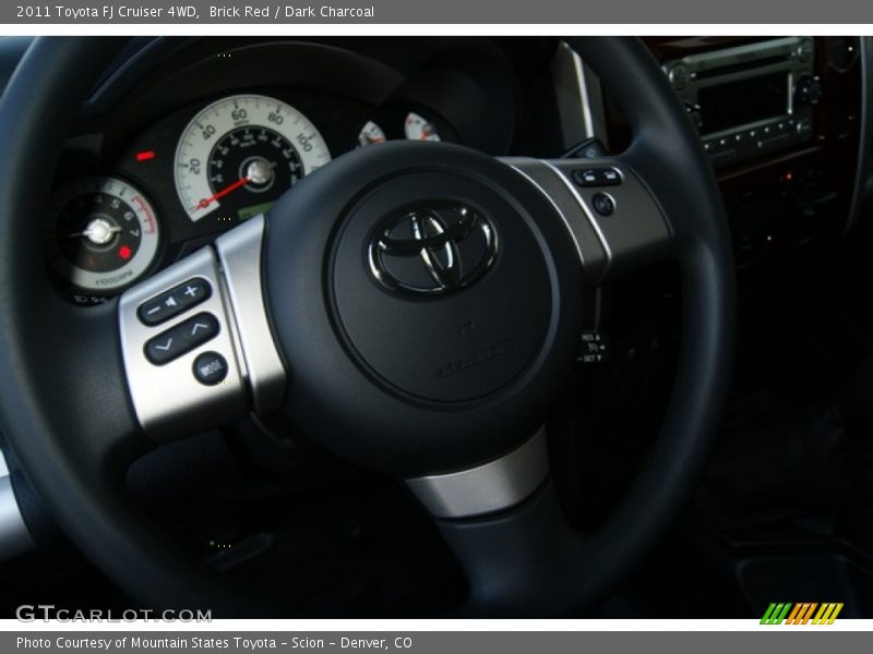 Brick Red / Dark Charcoal 2011 Toyota FJ Cruiser 4WD