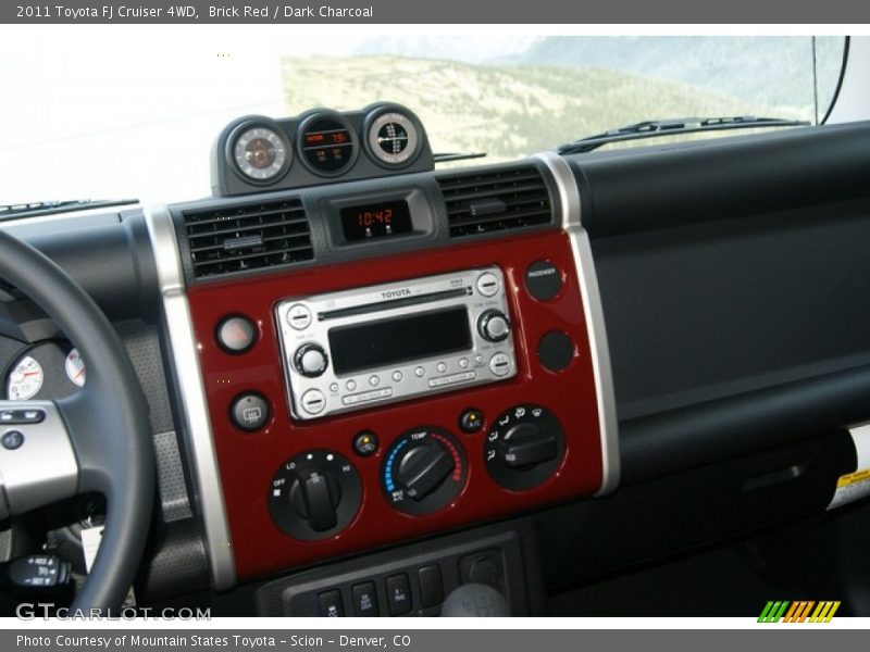 Brick Red / Dark Charcoal 2011 Toyota FJ Cruiser 4WD