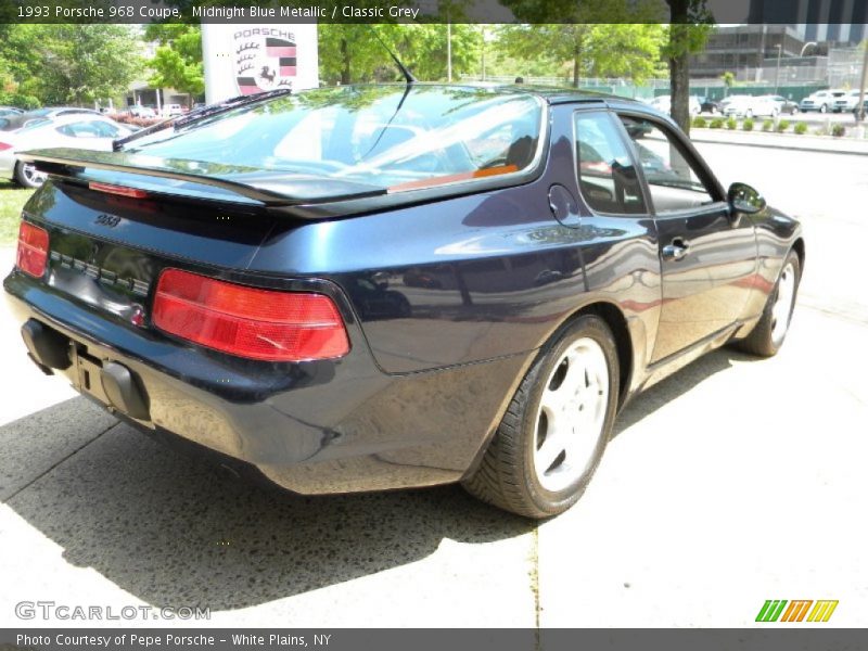  1993 968 Coupe Midnight Blue Metallic