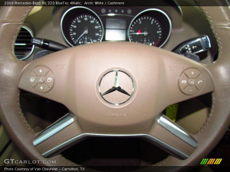 Arctic White / Cashmere 2009 Mercedes-Benz ML 320 BlueTec 4Matic