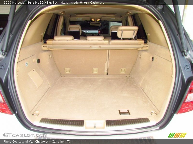 Arctic White / Cashmere 2009 Mercedes-Benz ML 320 BlueTec 4Matic