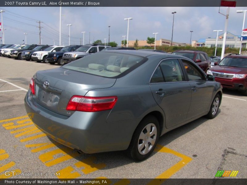 Aloe Green Metallic / Bisque 2007 Toyota Camry LE