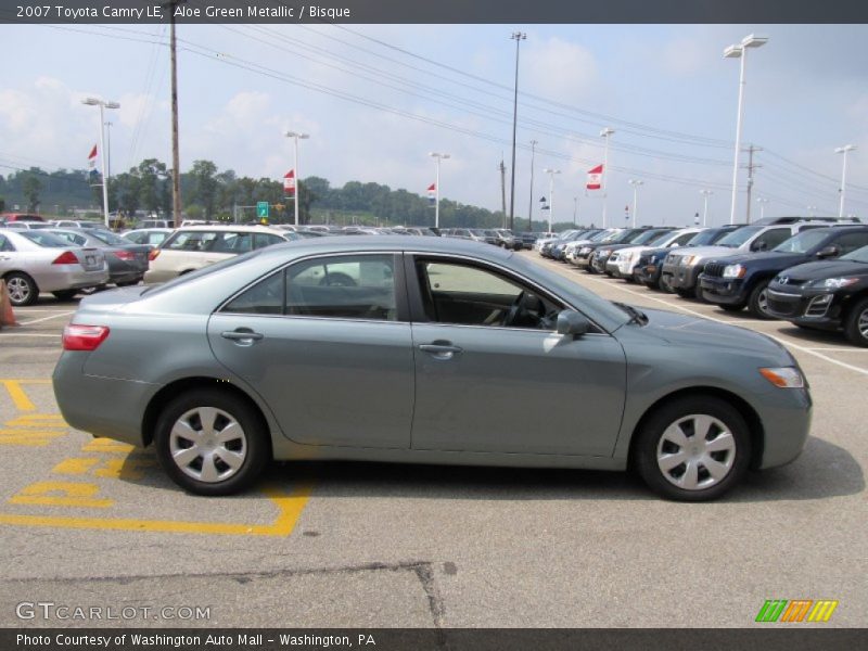 Aloe Green Metallic / Bisque 2007 Toyota Camry LE