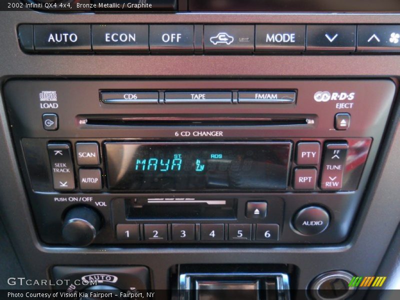Controls of 2002 QX4 4x4