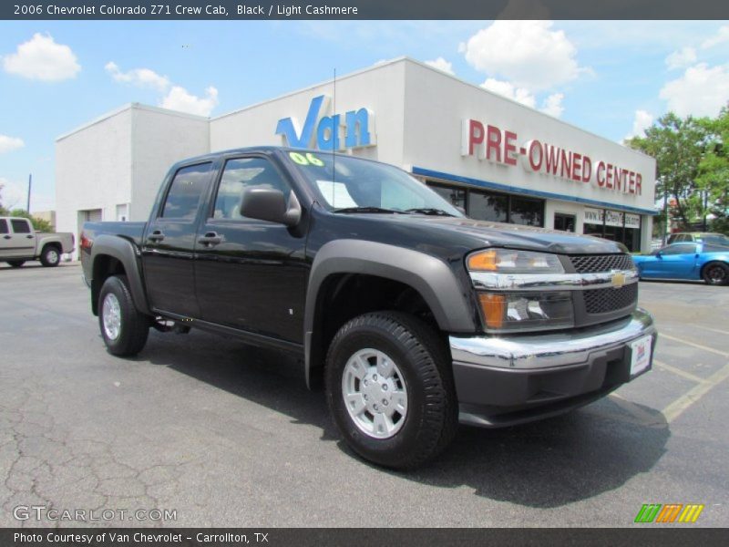 Black / Light Cashmere 2006 Chevrolet Colorado Z71 Crew Cab