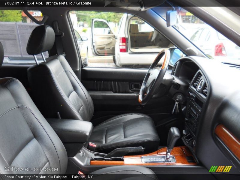 Bronze Metallic / Graphite 2002 Infiniti QX4 4x4