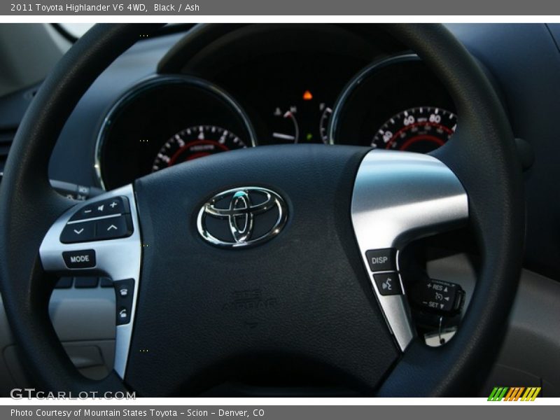 Black / Ash 2011 Toyota Highlander V6 4WD