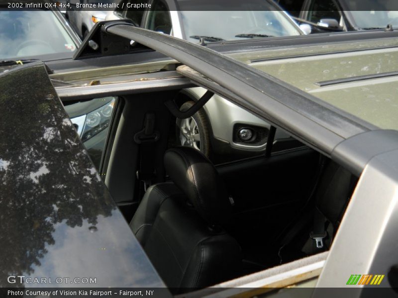 Bronze Metallic / Graphite 2002 Infiniti QX4 4x4