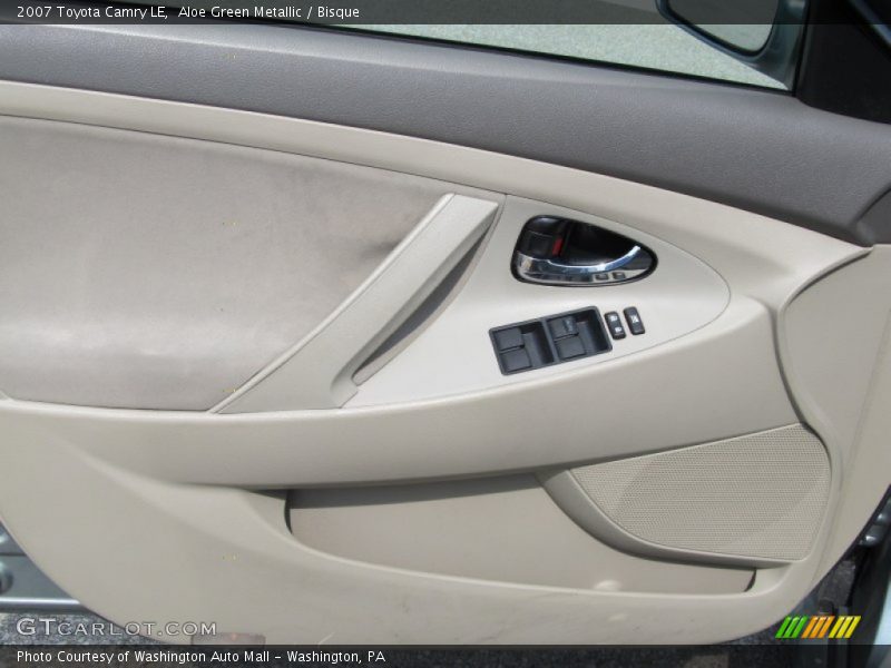 Aloe Green Metallic / Bisque 2007 Toyota Camry LE