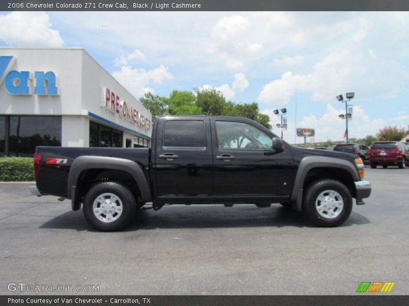 Black / Light Cashmere 2006 Chevrolet Colorado Z71 Crew Cab