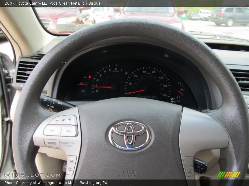 Aloe Green Metallic / Bisque 2007 Toyota Camry LE