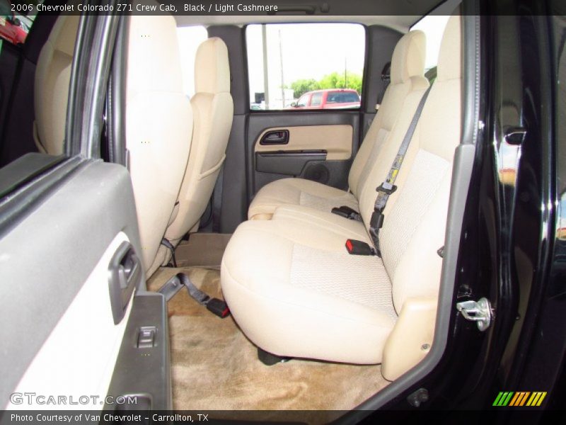 Black / Light Cashmere 2006 Chevrolet Colorado Z71 Crew Cab