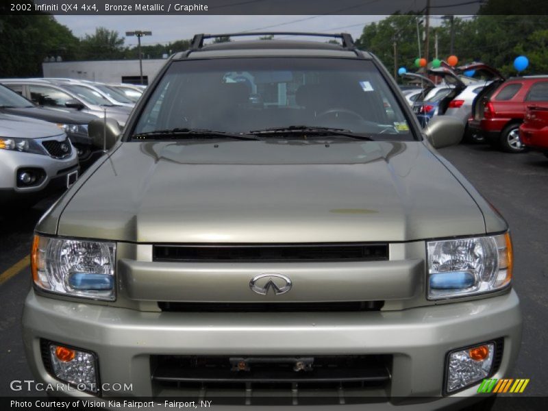 Bronze Metallic / Graphite 2002 Infiniti QX4 4x4