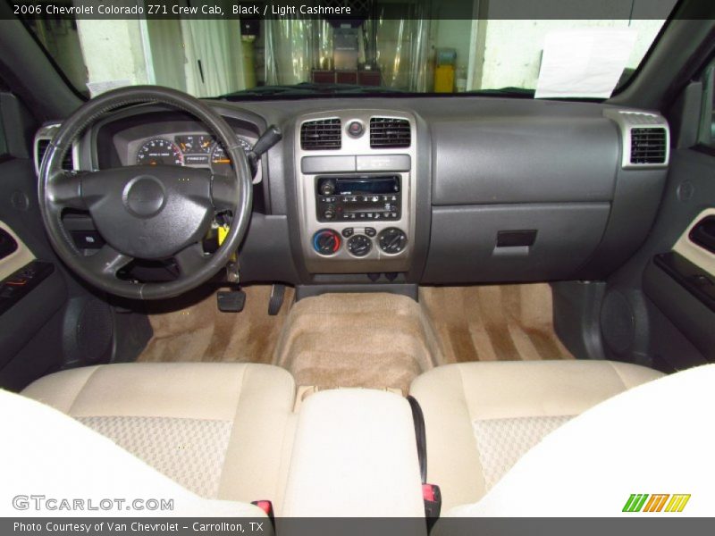 Black / Light Cashmere 2006 Chevrolet Colorado Z71 Crew Cab