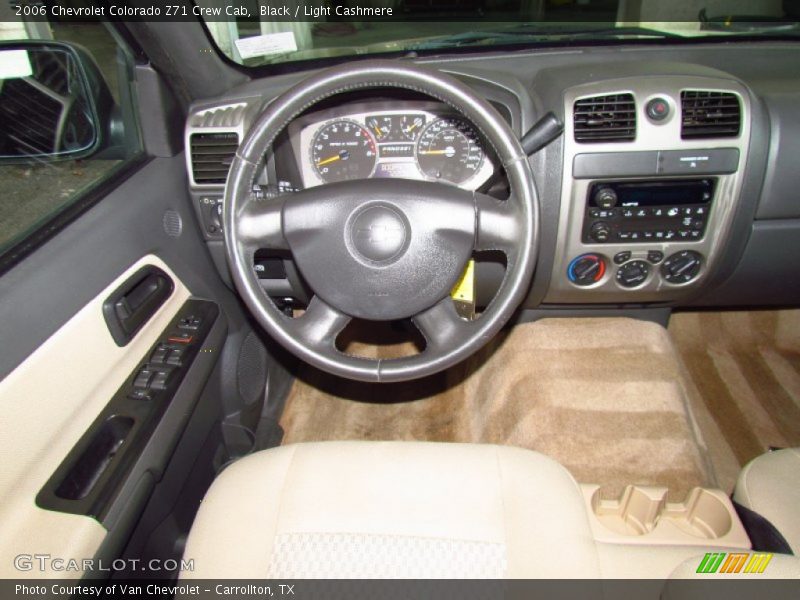 Black / Light Cashmere 2006 Chevrolet Colorado Z71 Crew Cab