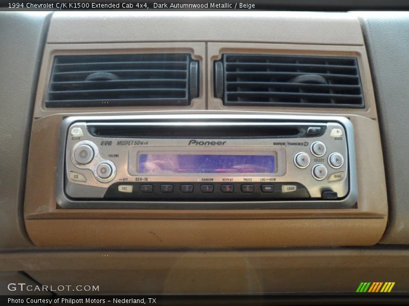 Dark Autumnwood Metallic / Beige 1994 Chevrolet C/K K1500 Extended Cab 4x4