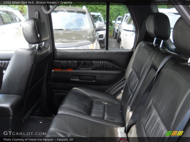 Bronze Metallic / Graphite 2002 Infiniti QX4 4x4