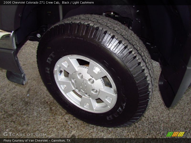 Black / Light Cashmere 2006 Chevrolet Colorado Z71 Crew Cab
