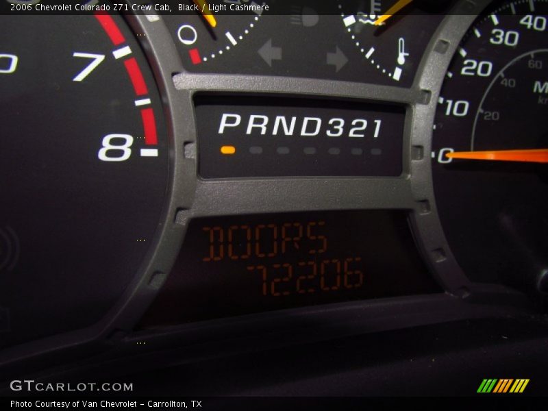 Black / Light Cashmere 2006 Chevrolet Colorado Z71 Crew Cab