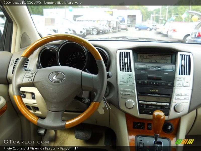 Neptune Blue Mica / Ivory 2004 Lexus RX 330 AWD