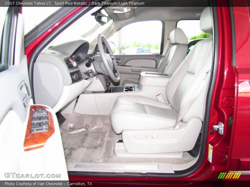  2007 Tahoe LT Dark Titanium/Light Titanium Interior