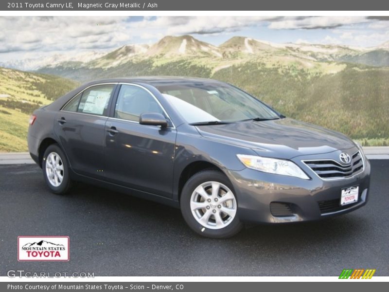 Magnetic Gray Metallic / Ash 2011 Toyota Camry LE